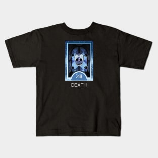 Death Arcana Tarot Card Kids T-Shirt